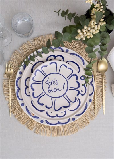 The Mia Palma Pasta Tabağı 6lı Set 19 cm