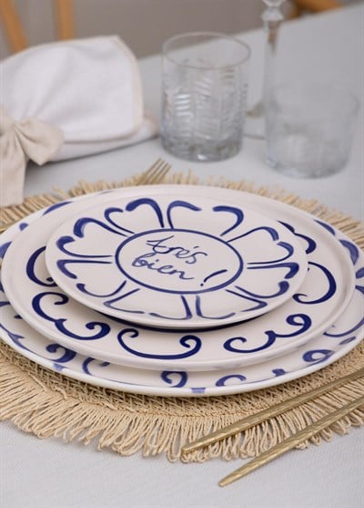 The Mia Palma Pasta Tabağı 6lı Set 19 cm