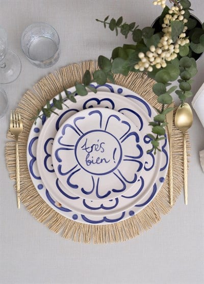 The Mia Palma Pasta Tabağı 6lı Set 19 cm