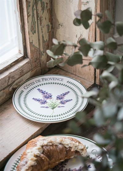 The Mia Provence Lavanta Pasta Tabağı 6lı Set 19 cm PRC002