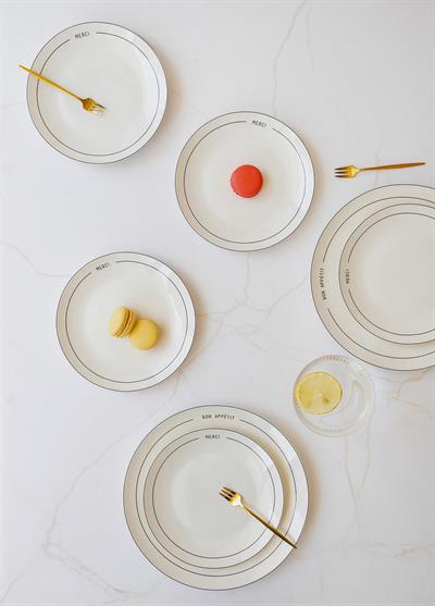 The Mia Round Pasta Tabağı 6 Kişilik