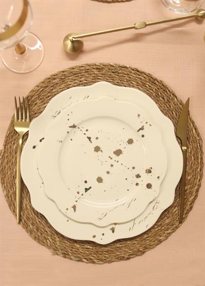 The Mia Splash Pasta Tabağı 6 Parça 21 Cm