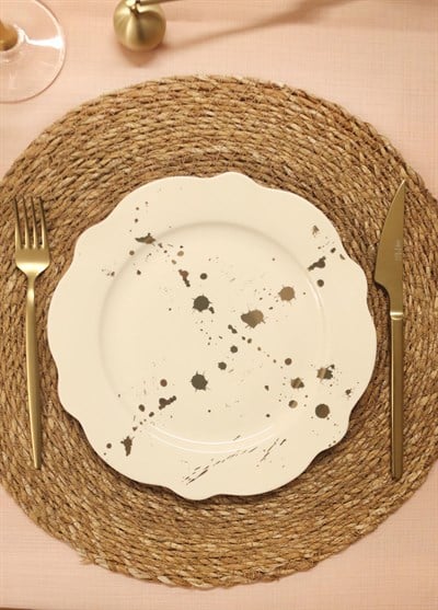 The Mia Splash Pasta Tabağı 6 Parça 21 Cm