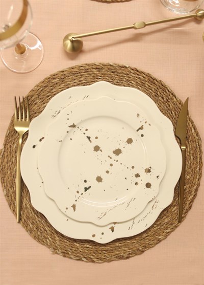 The Mia Splash Pasta Tabağı 6 Parça 21 Cm