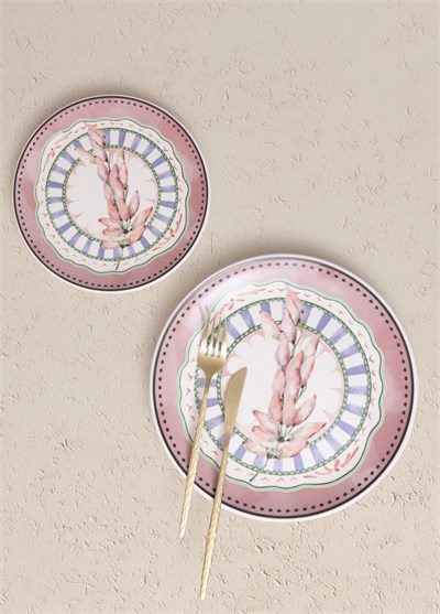 The Mia Spring Pasta Tabağı 6lı Set 19 cm SPR0002