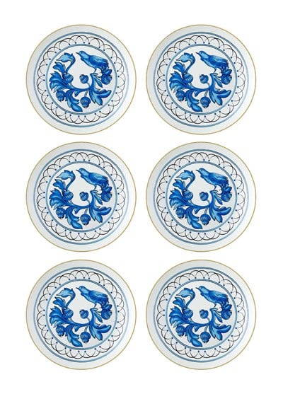 The Mia Azul Pasta Tabağı 6 Kişilik