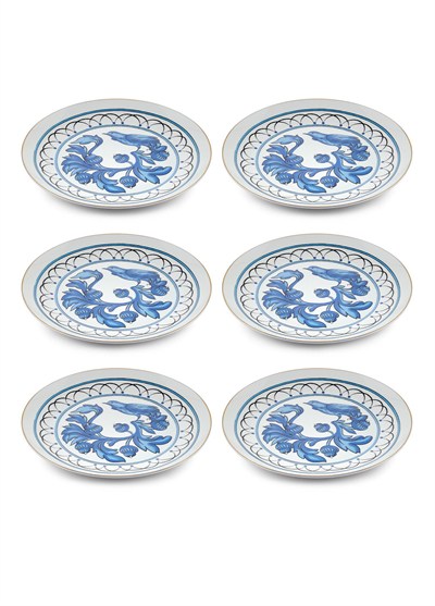 The Mia Azul Pasta Tabağı 6 Kişilik