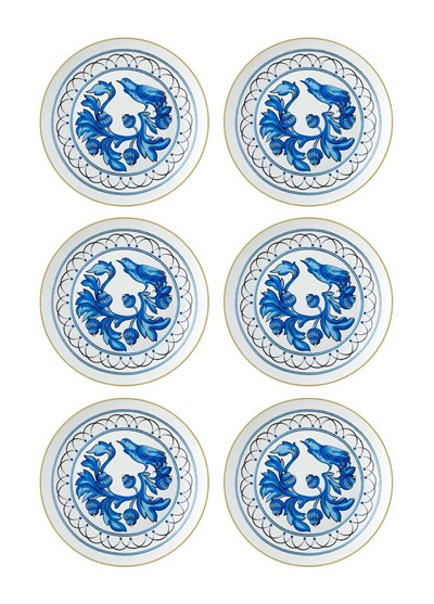 The Mia Azul Pasta Tabağı 6 Kişilik