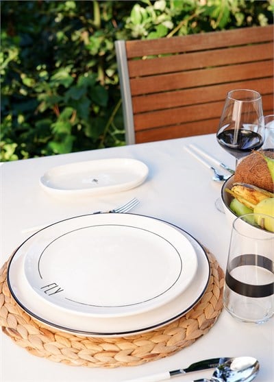 The Mia Daily Tunes Pasta Tabağı 6lı Set 19 cm