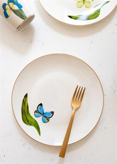 The Mia Folium Pasta Tabağı 6 Kişilik