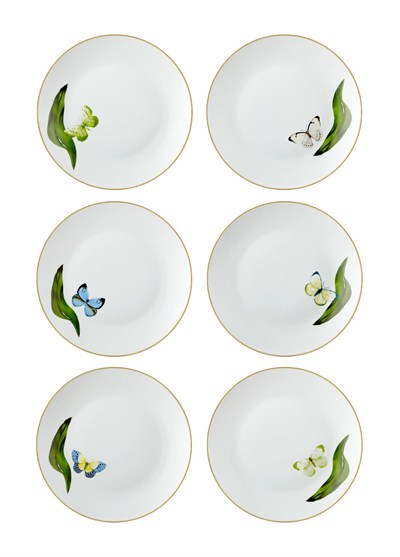 The Mia Folium Pasta Tabağı 6 Kişilik