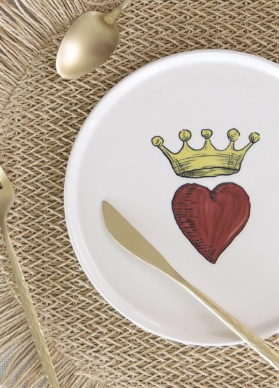 The Mia Luv Pasta Tabağı 6lı Set 19 cm