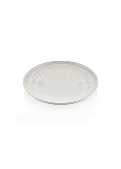 The Mia Noon Pasta Tabağı 6lı Set Krem 19 cm