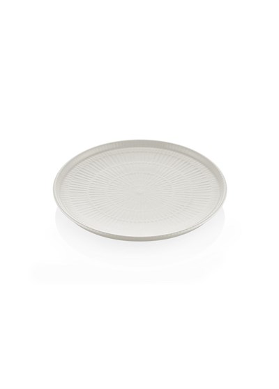 The Mia Noon Pasta Tabağı 6lı Set Krem 19 cm