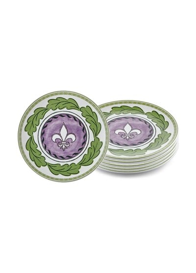 The Mia Provence Lavanta Pasta Tabağı 6lı Set 19 cm PRC001