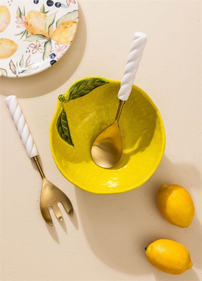 The Mia Artigiano Salata Kasesi Sarı 22 cm