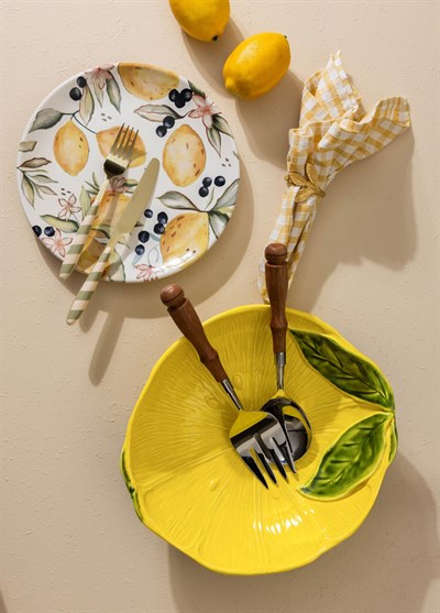 The Mia Artigiano Salata Kasesi Sarı 30 cm
