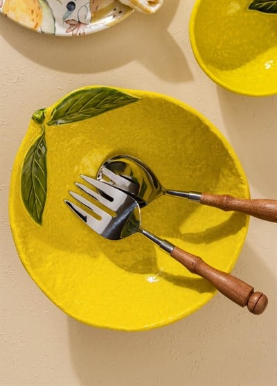 The Mia Artigiano Salata Kasesi Sarı 28 cm