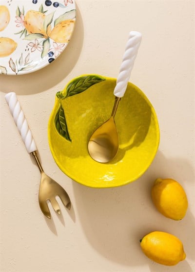 The Mia Artigiano Salata Kasesi Sarı 22 cm