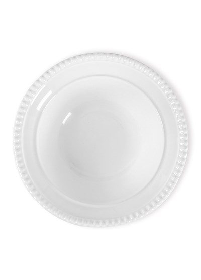 The Mia Grande Salata Kasesi Beyaz 22 cm
