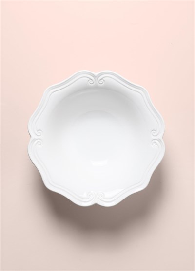The Mia Grande Salata Kasesi Beyaz 29x10 cm GRD0018