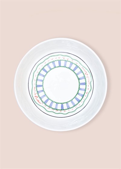 The Mia Spring Salata Kasesi Mavi 23x6 cm