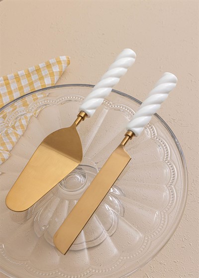 The Mia Column Pasta Servis Takımı 2 Parça