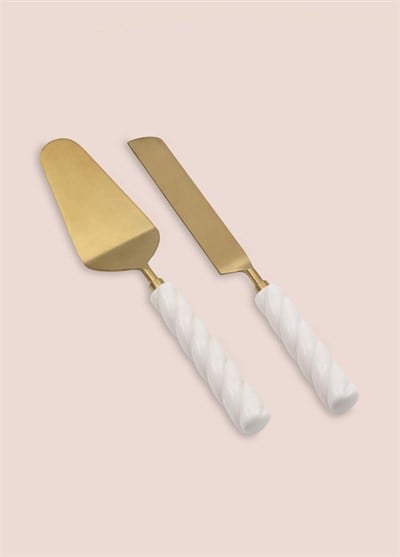 The Mia Column Pasta Servis Takımı 2 Parça