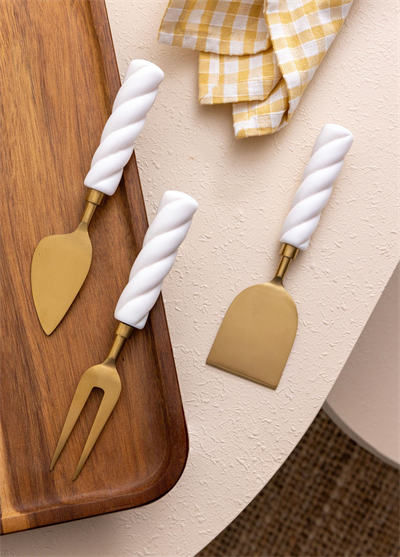 The Mia Column Peynir Servis Takımı 3 Parça