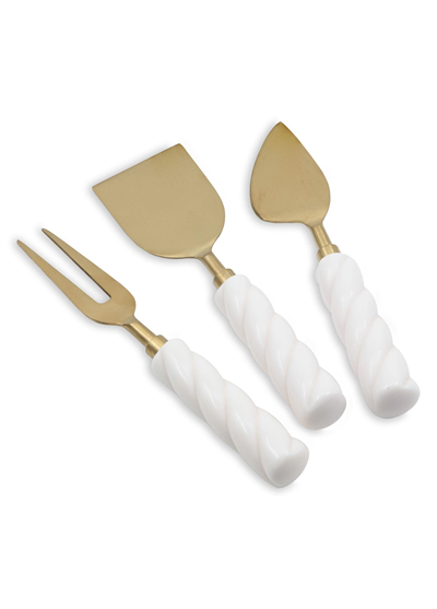 The Mia Column Peynir Servis Takımı 3 Parça