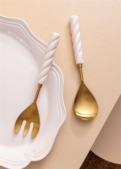 The Mia Column Salata Servis Takımı 2 Parça