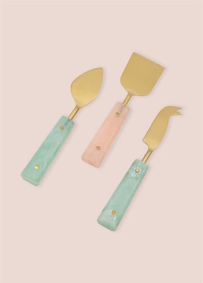 The Mia Duo Peynir Servis Takımı 3 Parça