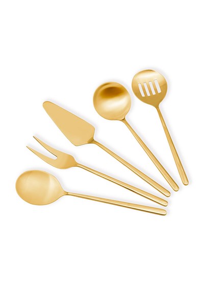 The Mia Giallo Servis Seti Gold 5 Parça