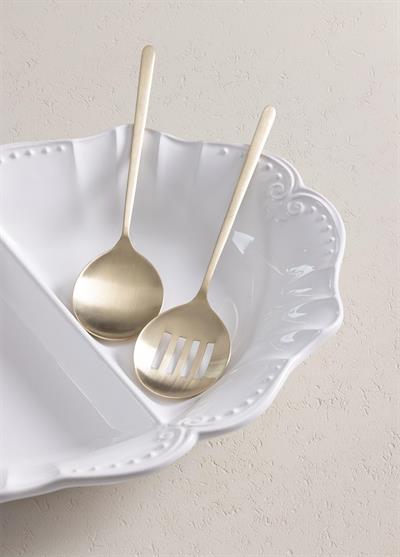 The Mia Giallo Servis Seti Şampanya Gold 2 Parça