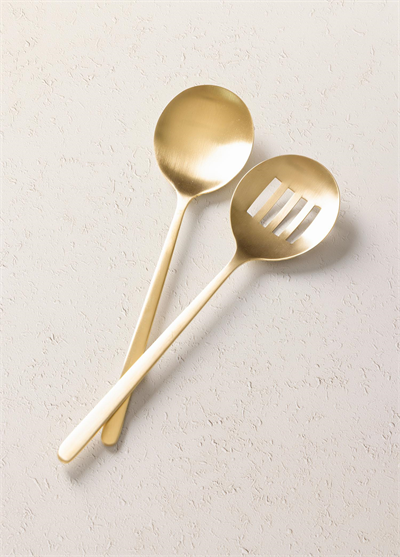 The Mia Giallo Servis Seti Şampanya Gold 2 Parça