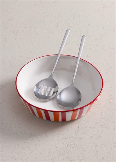 The Mia Giallo Servis Seti Gümüş 2 Parça