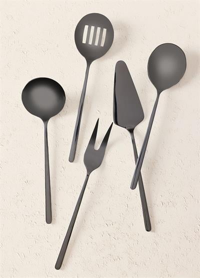 The Mia Giallo Servis Seti Siyah 5 Parça