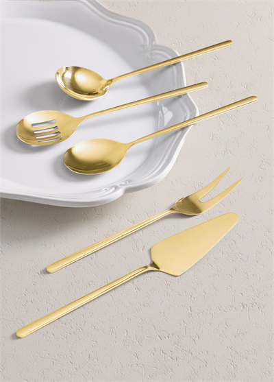 The Mia Giallo Servis Seti Gold 5 Parça