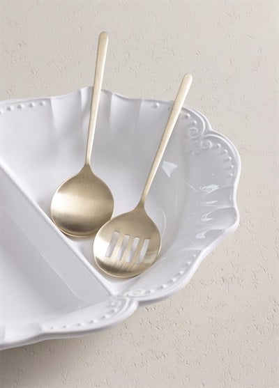 The Mia Giallo Servis Seti Şampanya Gold 2 Parça