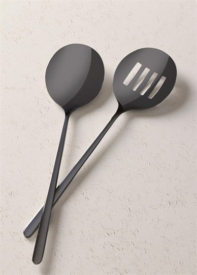 The Mia Giallo Servis Seti Siyah 2 Parça