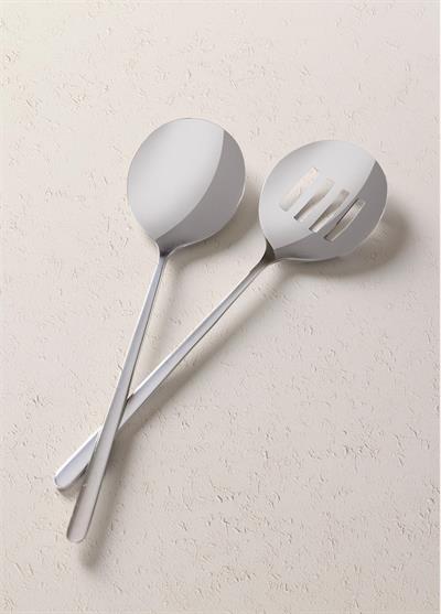 The Mia Giallo Servis Seti Gümüş 2 Parça