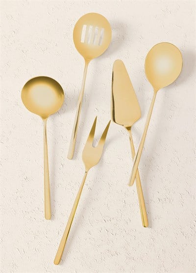 The Mia Giallo Servis Seti Gold 5 Parça