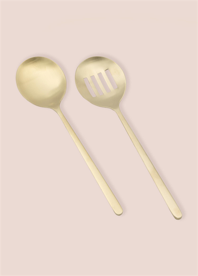 The Mia Giallo Servis Seti Şampanya Gold 2 Parça