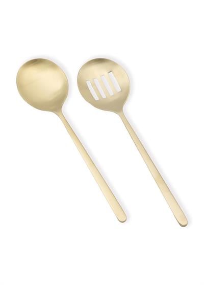 The Mia Giallo Servis Seti Şampanya Gold 2 Parça