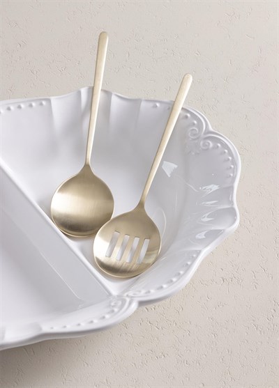 The Mia Giallo Servis Seti Şampanya Gold 2 Parça