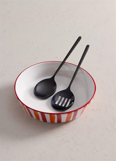 The Mia Giallo Servis Seti Siyah 2 Parça