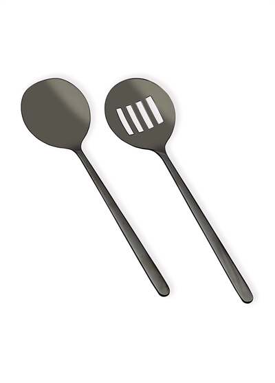 The Mia Giallo Servis Seti Siyah 2 Parça