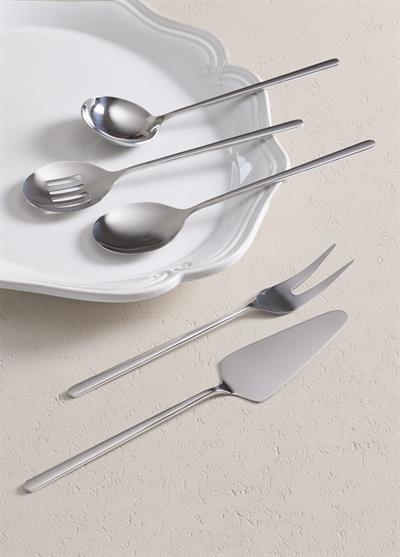 The Mia Giallo Servis Seti Gümüş 5 Parça