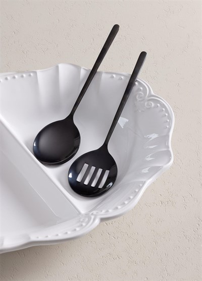 The Mia Giallo Servis Seti Siyah 2 Parça