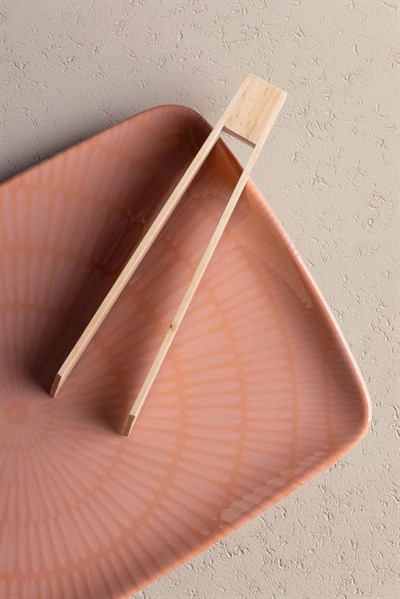 The Mia Natura Ahşap Servis Maşası 19x3 cm